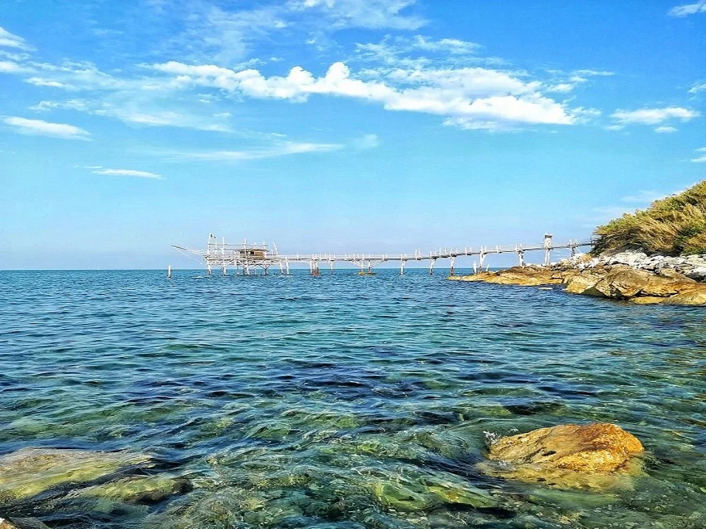 Il Turchino, la spiaggia di Gabriele D'annunzio, a 5 km dalla Casa di Lucia